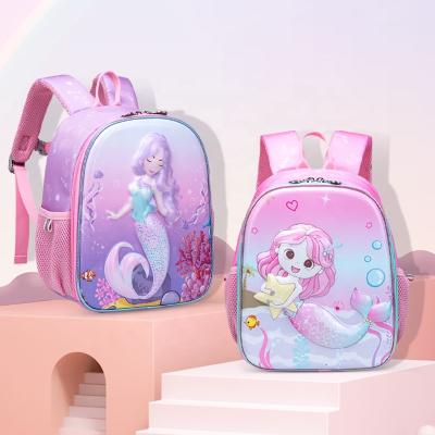 China Factory direct custom popular cute raincoat for kindergarten proof backpacks kawaii lost pink raincoat for girls school bags for sale