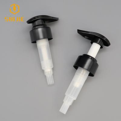 China Non Spill Customize Eco Friendly Liquid Soap Non Spill Dispenser Bottle Plastic Pump PP Black Lotion Pump for sale