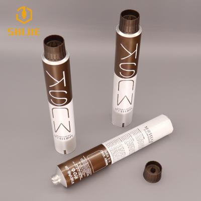 China Customized Aluminum Toothpaste Tubes Recyclable Aluminum Shoe Polish Tube Tube10ml 20ml 30ml 40ml 50ml 60ml 80ml 100ml 120ml 150ml 200ml for sale