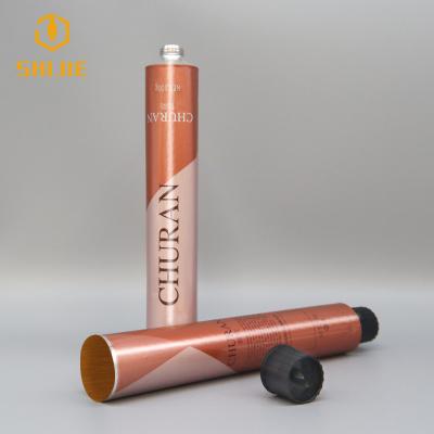 China Factory Eco-friendly Recyclable Hot Selling Collapsible Cosmetic Aluminum Tube For Packaging For Lotion And Body Cream for sale