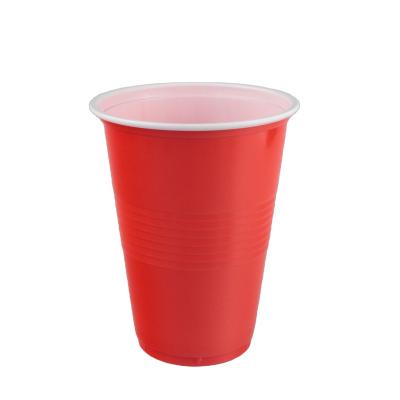 China Disposable plastic cups party cups 16oz pp prices double wall good quality and good recyclable plastic cups for sale