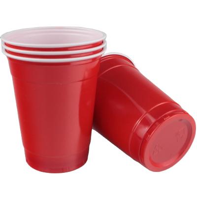 China China Wholesale Disposable Design Plastic Cup 12oz PS Clear Plastic Party Disposable Cup for sale