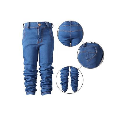 China Girls Jeans Babies Children Anti-pilling Leggings Pile Pants Kids Pile Pants for sale