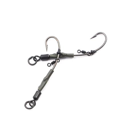 China Wholesale Ronnie Rigs Carp Pop Up Stainless Steel High Carbon Tackle Spinner Rig For Carp Fishing for sale