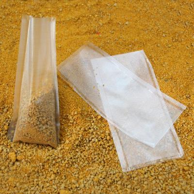 China carp bait & hook bait China factory 7*14mm PVA bag for carp fishing boillies bait for sale