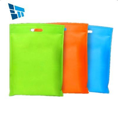 China PUNCH Colorful Waterproof Custom Die Cut Non Woven Gift Tnt Shopping Bag for sale