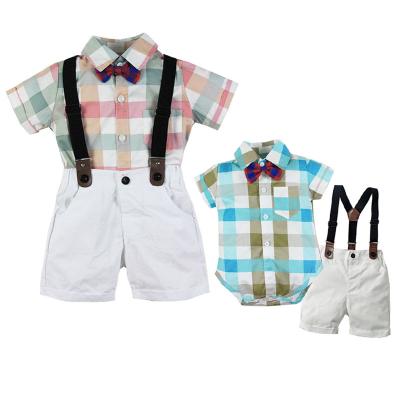 China Anti-wrinkle 2 pieces baby suit fashionable male wholesale preorder wholesale boutique turkey kids clothes for sale