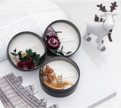 China Home decoration huiya candle with box for sale