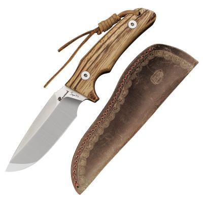 China Non-Changeable Wood Handle Survival Knives Two Color Blade Steel Knife HX OUTDOORS Jungle Tool Camping Hunting Knife Dropshipping for sale