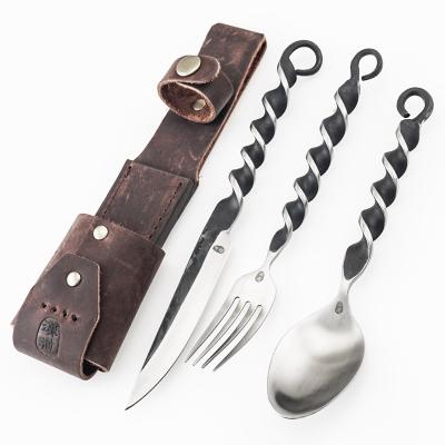 China HX OUTDOOR Fruit Knife Carbon Steel Camping CLASSIC Kitchen Knives With Leather Sheath EDC Tool With Wooden Handle Dropshipping for sale