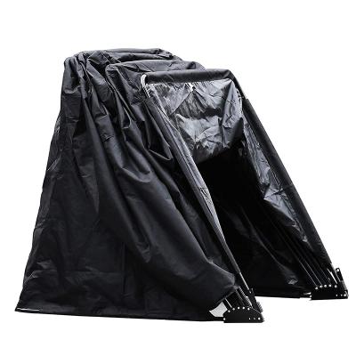 China Custom Logo Motorcycle UV-Resistant Waterproof Shelter Cover Parking Motocycle Tent Gararge for sale