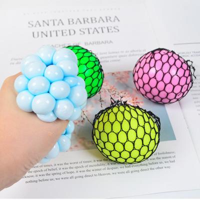 China Grape Ball TPR Soft Squishy Squeeze Ball Anti Squeeze Toy Stress Relief Toys Squeeze Stress Ball for sale