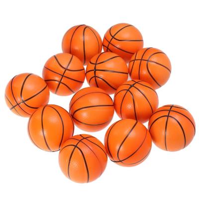 China Sports Toy Wholesale PU Foam Ball Strain Ball Basketball Shape for sale