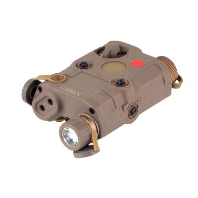 China Hunting Light PEQ Aiming 15 Dot Red Polymer Laser With LED Flashlight And IR C for sale