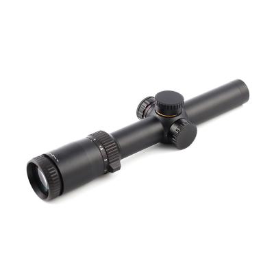 China Hot Sale USA 1-4x24RG Aluminum Alloy Sniper Riflescope Airgun Weapons Airgun Scope 1/2