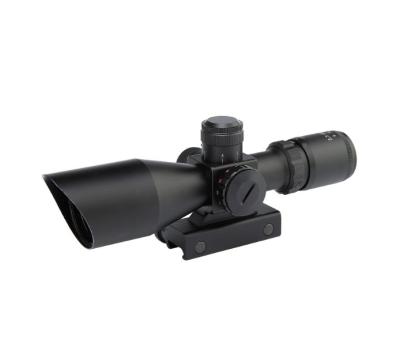 China Aluminum Alloy PERDIX Hunting Tactical Rifle Scope 2.5-10X40 With Red Dot Laser Sight for sale