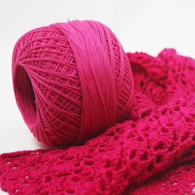 China Popular fancy yarn 21s/2 summer cotton yarn crochet lace yarn hand knitting for sale