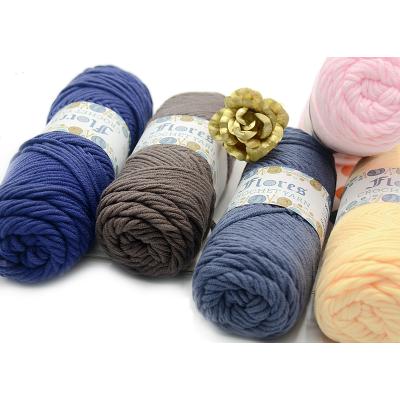 China Anti-pilling NICE DIY 100G COTTON CROCHET YARN HAND KNITTING 100% ACRYLIC BABY YARN FOR HAND KNITTING for sale