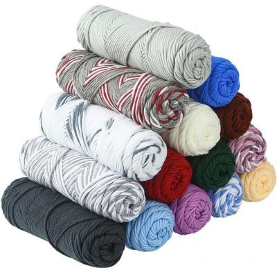 China Crochet Yarn Crocheting Manufacturer China Anti-pilling Milk Cotton Yarn Acrylic Yarn Crochet Cotton To Make Sweater for sale