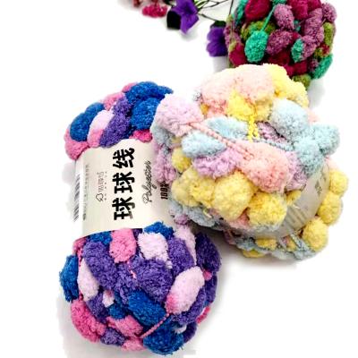 China Super Fros 500g anti-pilling bulky yarn hand knitting popcorn fancy chatter wholesale bulky chenille yarn for sale