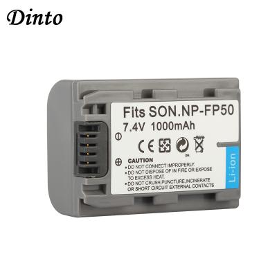 China NP-FP50 NPFP50 NP FP50 NP-FP90 NP-FP30 1000mAh Camera Rechargeable Battery For Sony HC21E HC30E HC40E HC85E HC602E HC603 for sale