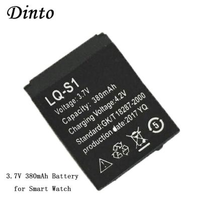 China 380mAh 3.7V Smart Watch Battery LQ-S1 LQS1 LQ S1 Replacement Smartwatch Batteries For V8 X6 QW09 DZ09 W8 GT08 AB-S1 LQ-A1 for sale