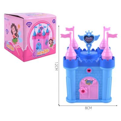 China Mini Mini Castle Toy Children Plastic Multi Accessories DIY Pretend Toy Girls Makeup Toy for sale