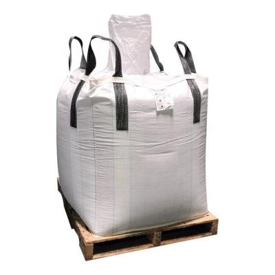 China PROSKY breathable 1 ton or 2 ton jumbo bags for cement flanged super bags for sale