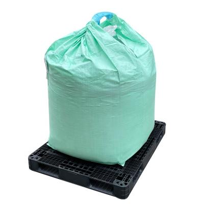 China Breathable PROSKY 1000kg jumbo pe liner inside big fibc bulk bag with plastic liner for sale