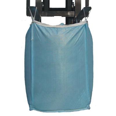 China PROSKY breathable one ton pp woven sack super bag for firewood urea fertilizer 500kg to 1.5 ton recycling big fibc bag for sale