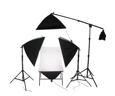 China Taking Nice Photos Photo Studio Continuous Lighting Kit 60x100cm Photographic Shooting Table and60x70cm softboxes for sale