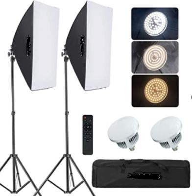 China Nonwoven Fabric Photo Studio Softbox Screen Backdrop Light Stand Umbrella Lighting Kit Black White Green for sale