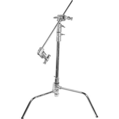 China Heavy Duty 3M Pro Photo Studio 10ft C Heavy Duty Stand with Arm Boom Light Stand for Max Loaded 20kg for sale