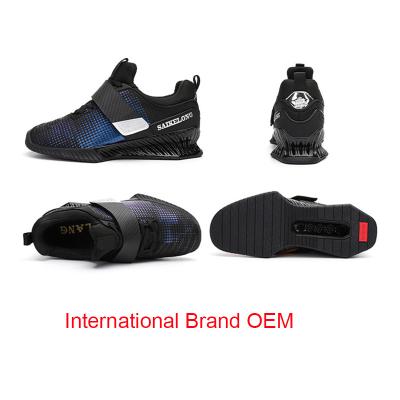 China Men Powerlifting Athletic Snearker Shoes Comprehensive Bodybuilding Training Custom Logo for sale