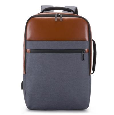 China Portable Design Men's Business Backpack with USB Charging and OEM Support for sale