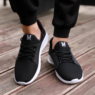 China Men's and Women's Sports Running Shoes Couples White Casual Shoes M EVERGREEN Front Lace Shoes for sale