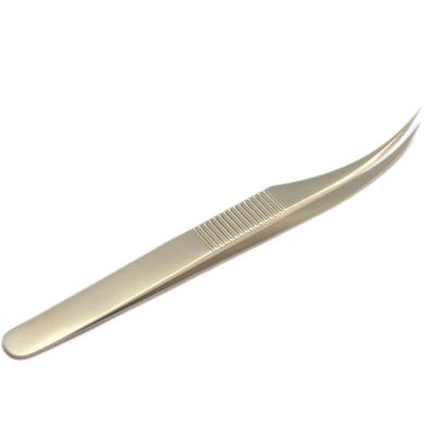 China Wholesale Straight Curved Stainless Steel Eyelash Extension Tweezers Eyelash Extension Tweezers Factory Personal Care Tweezers for sale