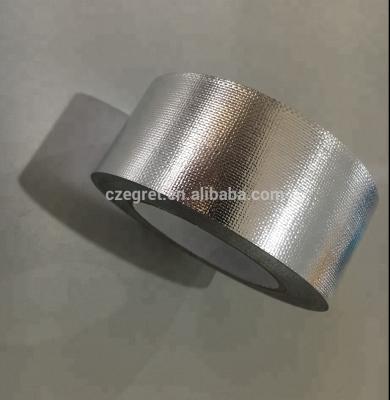 China Heat Insulation Aluminum Foil Fiberglass Cloth Heat Resistant Tape for sale