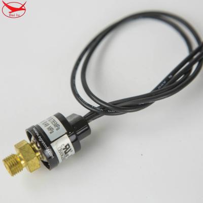 China Bailu Pressure Control Auto Reset Switch for Air Compressor and Water/Heat Pump with 1/2 Cable for sale