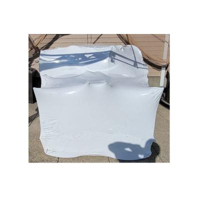 China LDPE boat shrink wrap biodegradable blue white marine pe plastic shrink film for sale