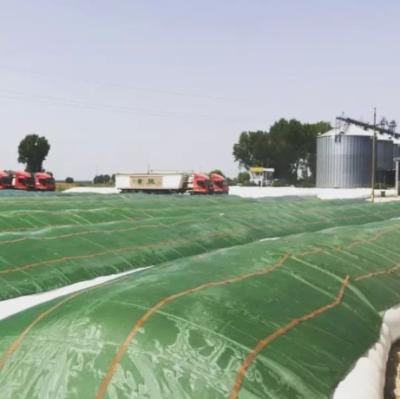 China Factory price grain storage and silage storage 3.6m x 150m PE silage bag 12ft x 500ft grain bag for sale