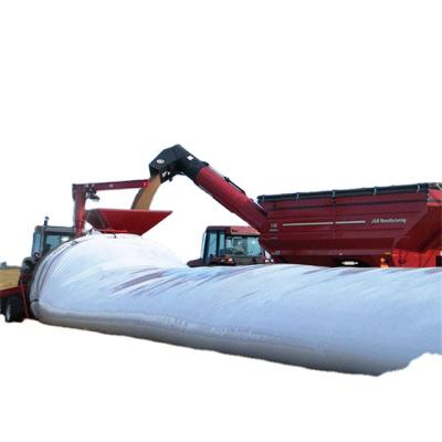 China High Quality Moisture Proof Mini Silage Bag White/Black Silo Bag For Straw for sale