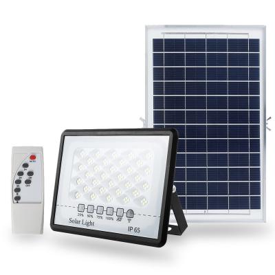 China Newest High Power 40W 60W 100W 200W 300W Solar Floodlight Outdoor Flood Light Solar Residential Garden LED Solar Lighting for sale