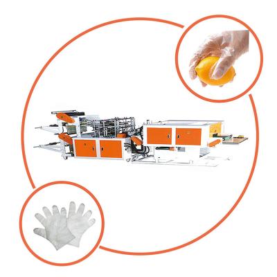 China High Quality Computer Controlled Hotels Cold-Cut Heat Seal Glove Making Machine for sale