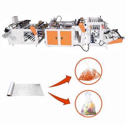 China Fruit Vegetable Transport Meat Food Heat Sealer Factory Price Plastic Bag Making Machine Shopping With EPC for sale