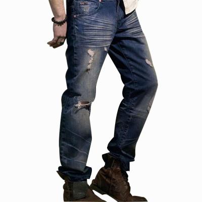 China 2020 new high quality men's style breathable ripped jeans for sale