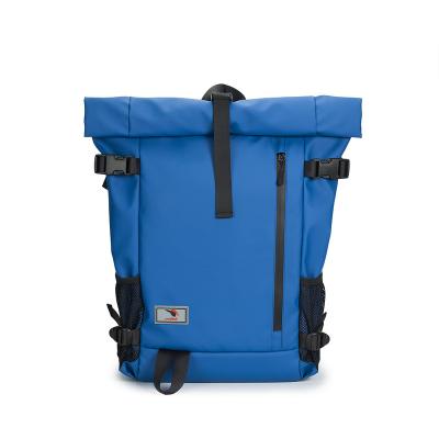 China Custom wholesale waterproof rolltop sports backpack travel business laptop bag unisex bag for sale