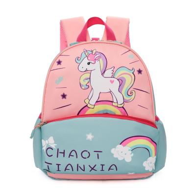 China Custom Cute School Backpack Cute Kindergarten Toddler Preschool Printing Sublimation Kindergarten Nursery Bag For Boy Girls for sale