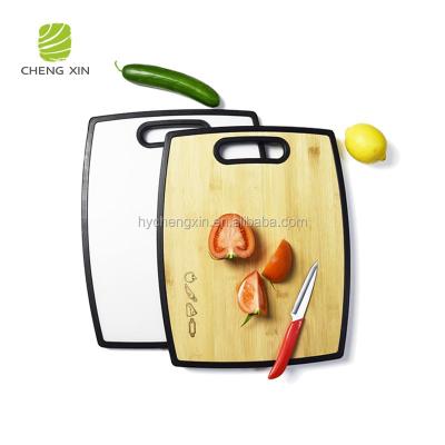 China Viable Design Double Side High Quality New Use Bamboo Cutting Board for sale