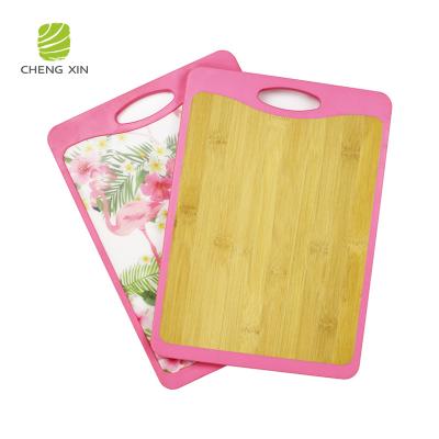 China 2021 New Design Sustainable Cheap Organic Bamboo Cutting Board Kitchen Accessories Double Side Use for sale